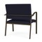 Lesro Newport Bariatric Chair Metal Frame, Bronze, OH Navy Upholstery NP1401 - alternate 2